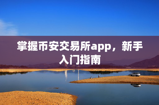 掌握币安交易所app，新手入门指南